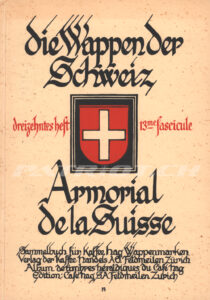 Die Wappen der Schweiz - 13. Heft (Sammelbuch) - Wappen 880-1005