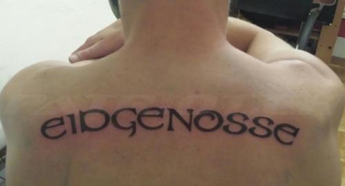 #tattoo #tattoos #eidgenosse