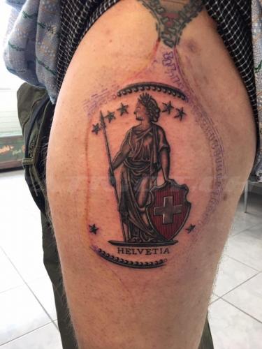#tattoo #tattoos #helvetia #schild
