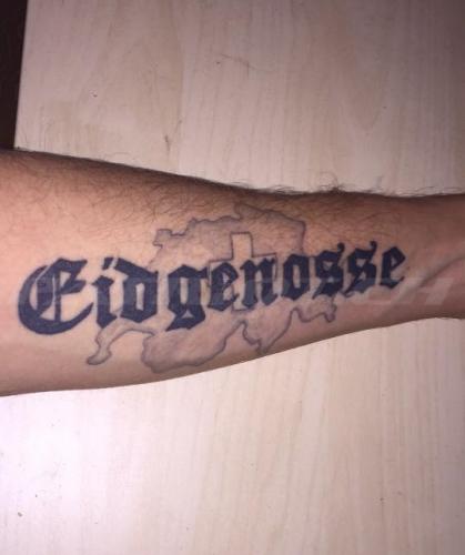 #tattoo #tattoos #eidgenosse #schweizerkreuz #landesgrenze #proborder