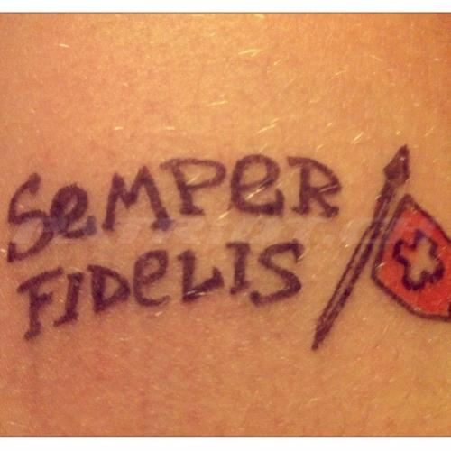 #tattoo #tattoos #semperfi #semperfidelis #immertreu