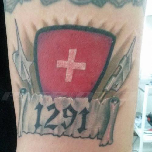 #tattoo #tattoos #1291 #schweizerkreuz