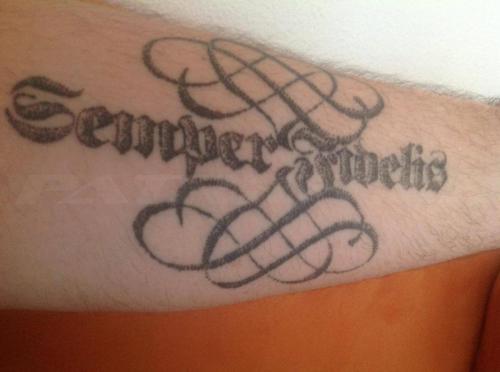 #tattoo #tattoos #semperfidelis #semperfi