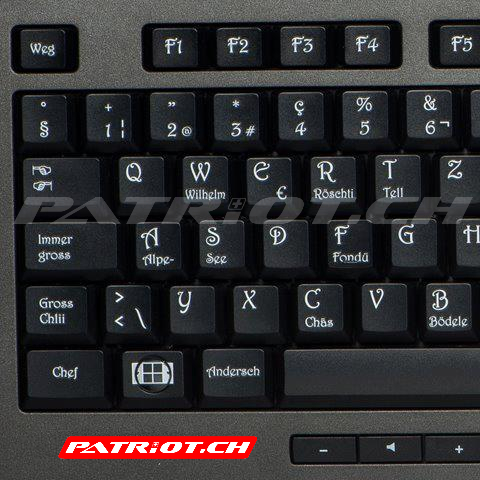 #schwiizerdütsch #tastatur #computer